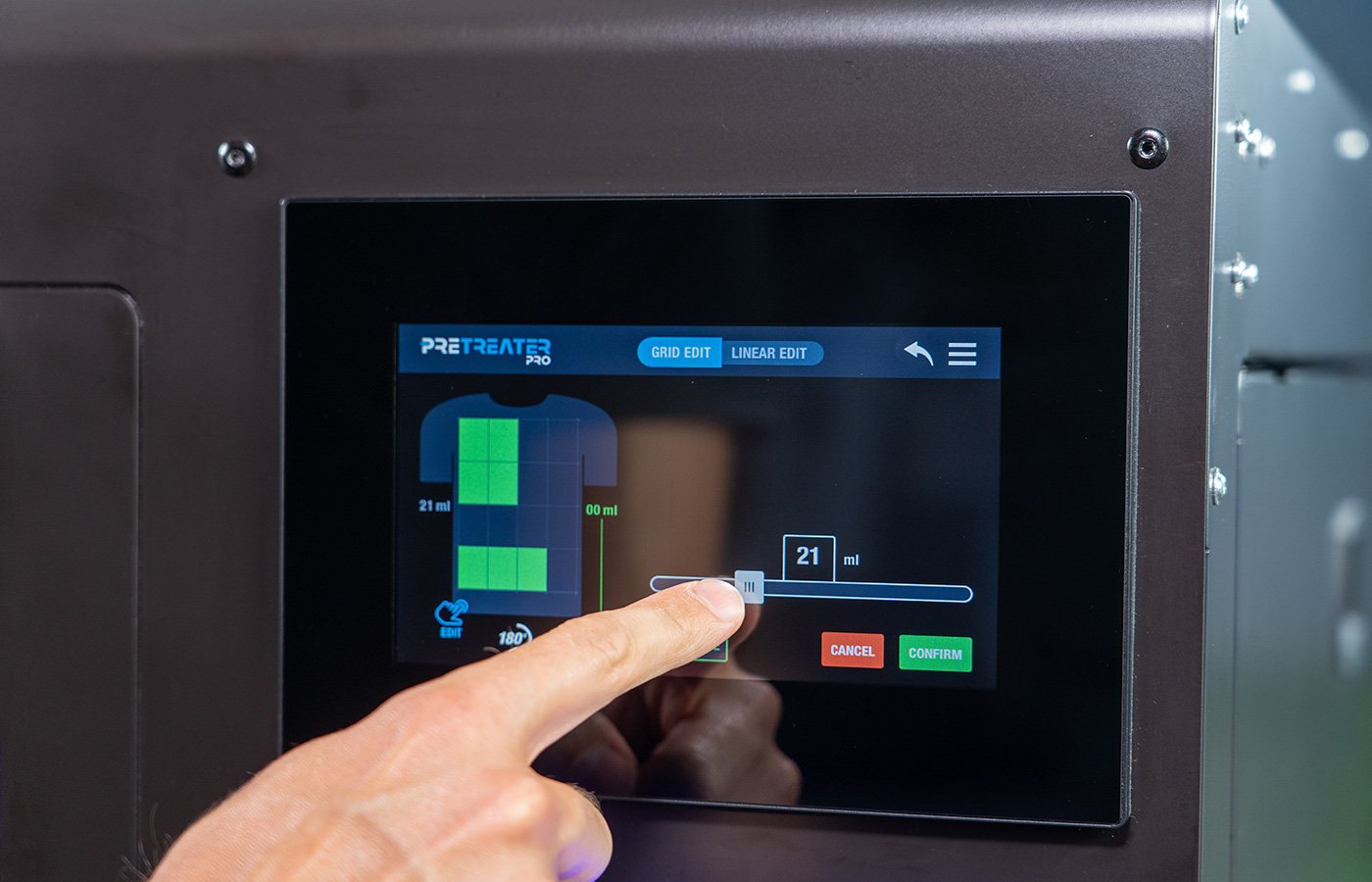 How to minimize the pretreatment stain